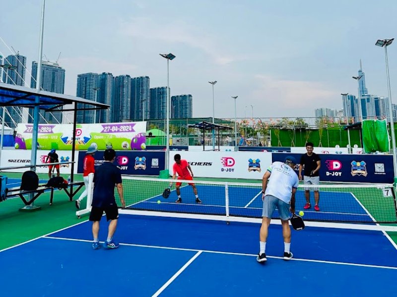 Review sân Pickleball D-Joy siêu chất lượng tại Thủ Đức